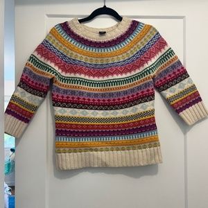 GAP wool Fair-Isle style sweater